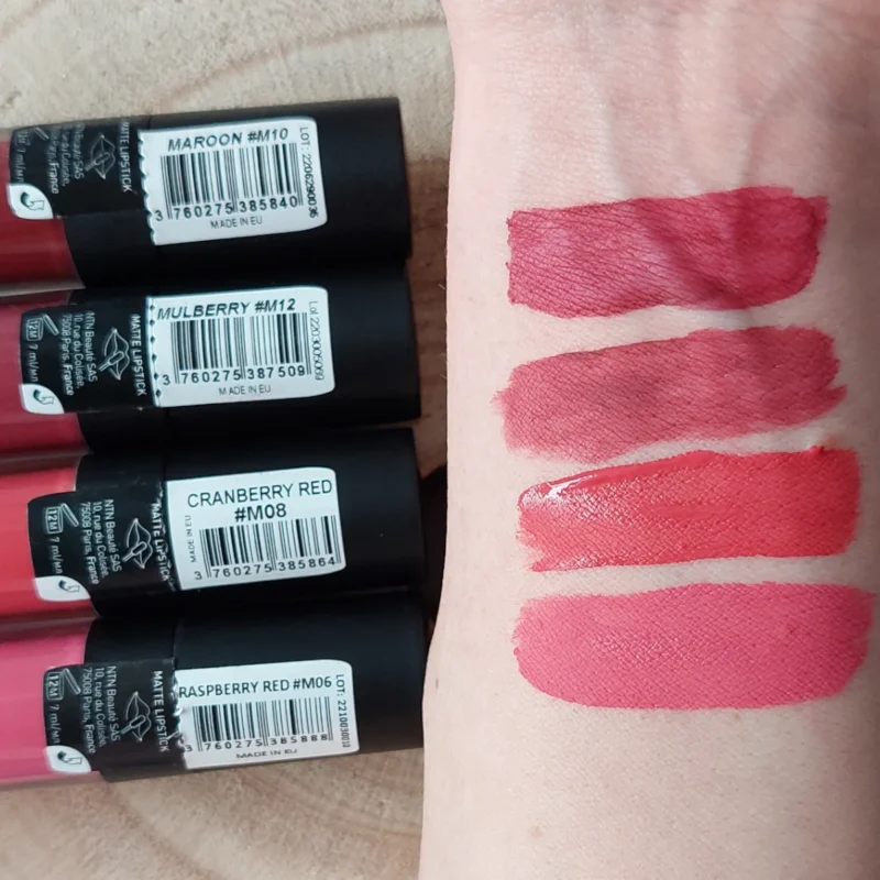 nobea-matte-liquid-lipstick-swatches