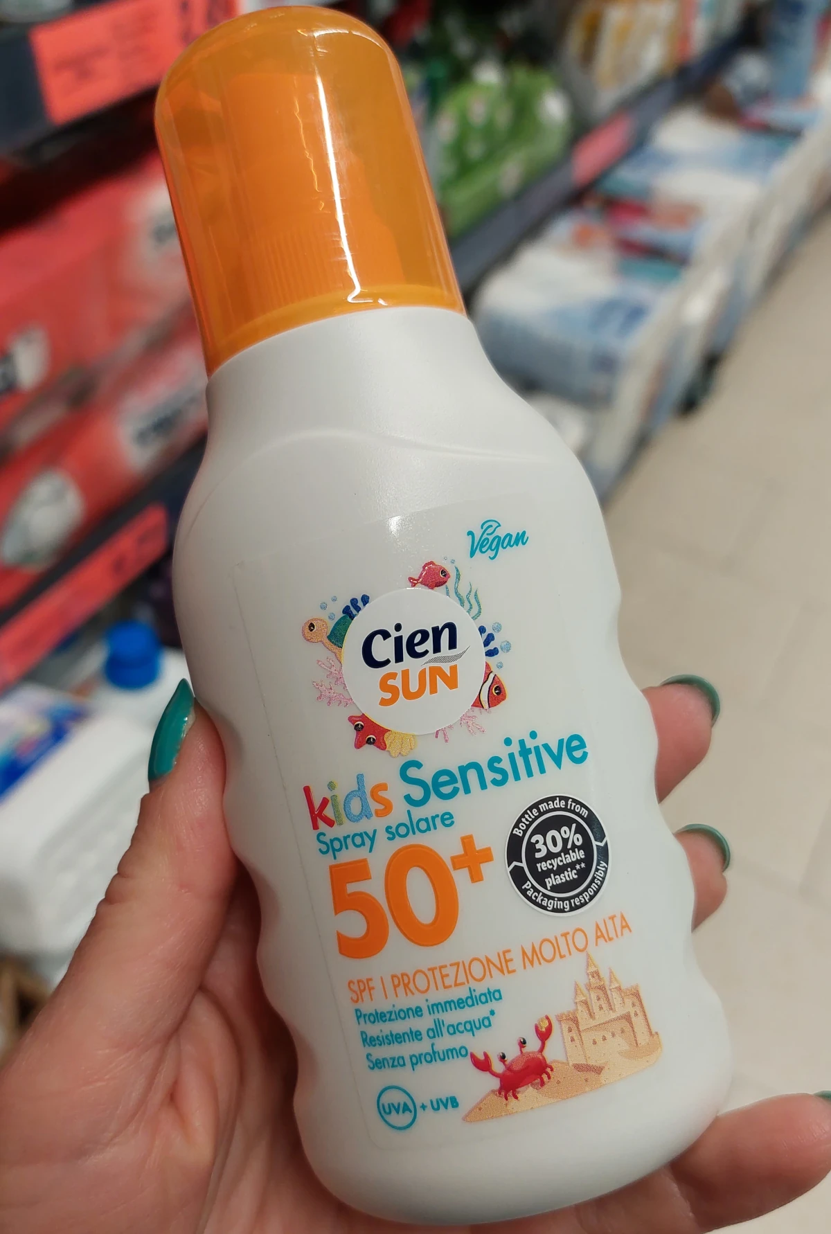 cien-sun-kids-sensitive-spray-solare-bambini