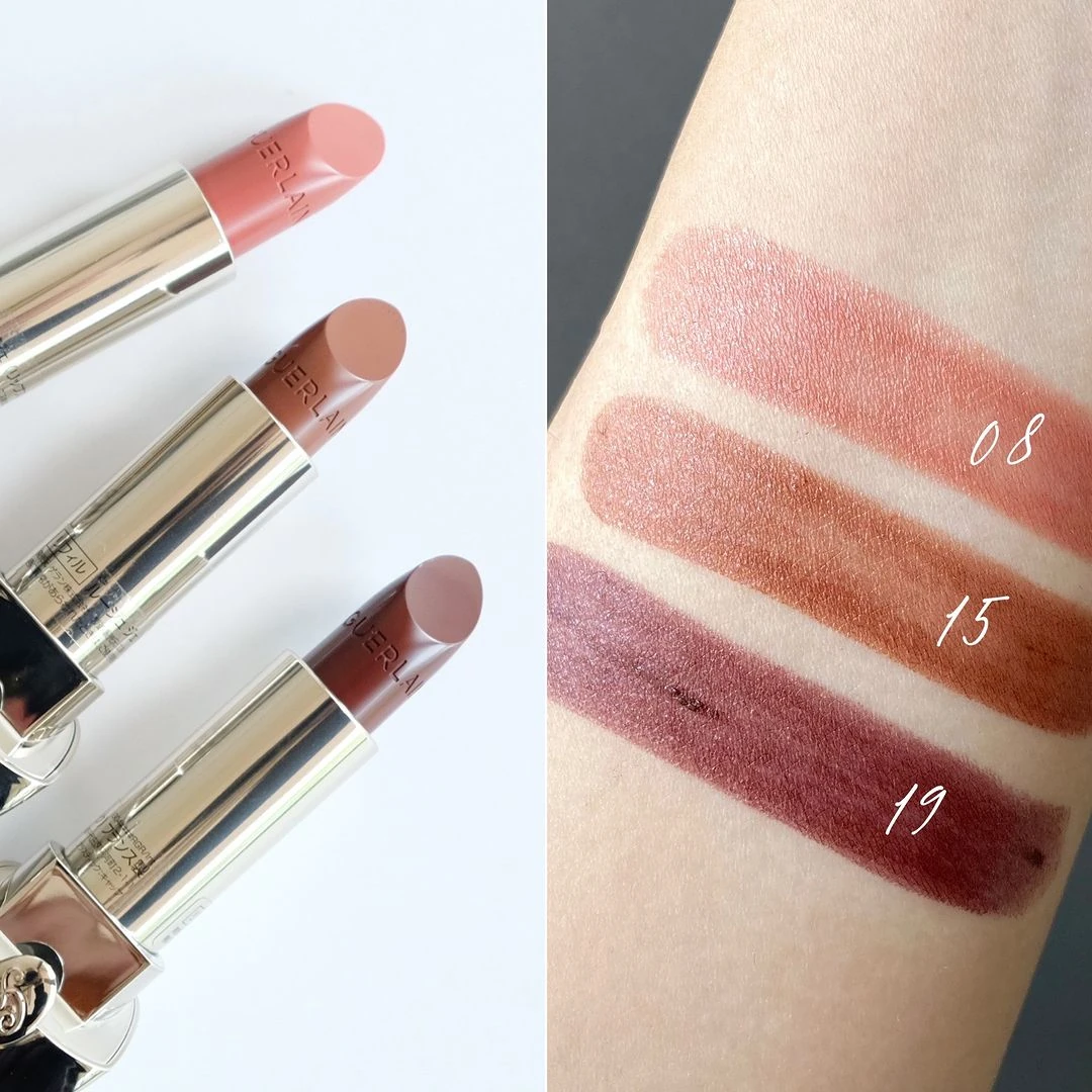 guerlain-autunno-2023-rouge-g-satin-swatches