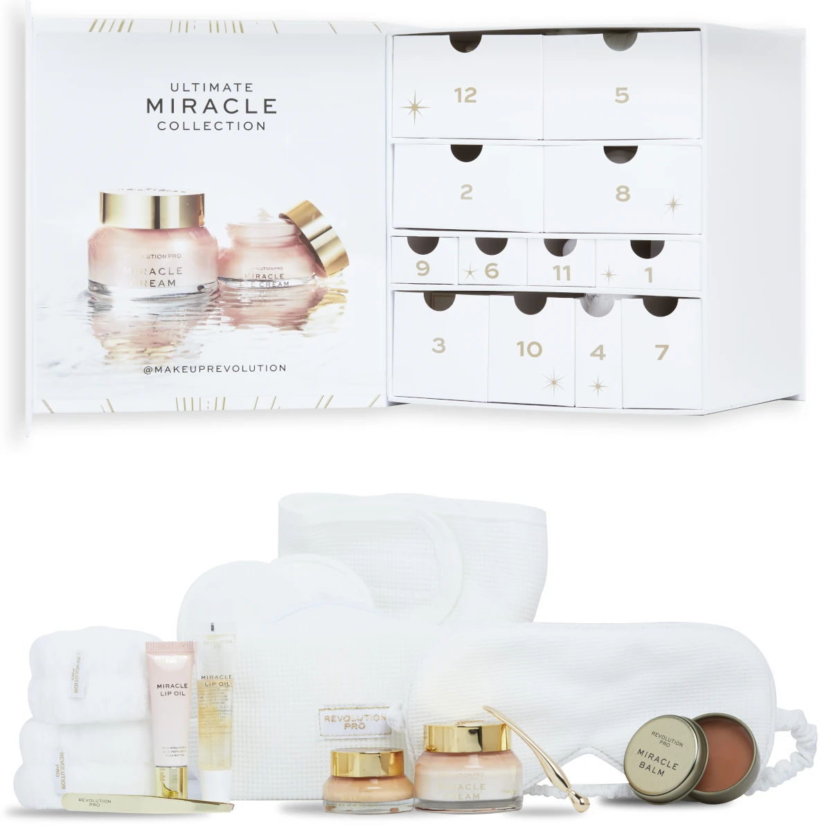 makeup-Revolution-Pro-calendario-avvento-Miracle-contenuto