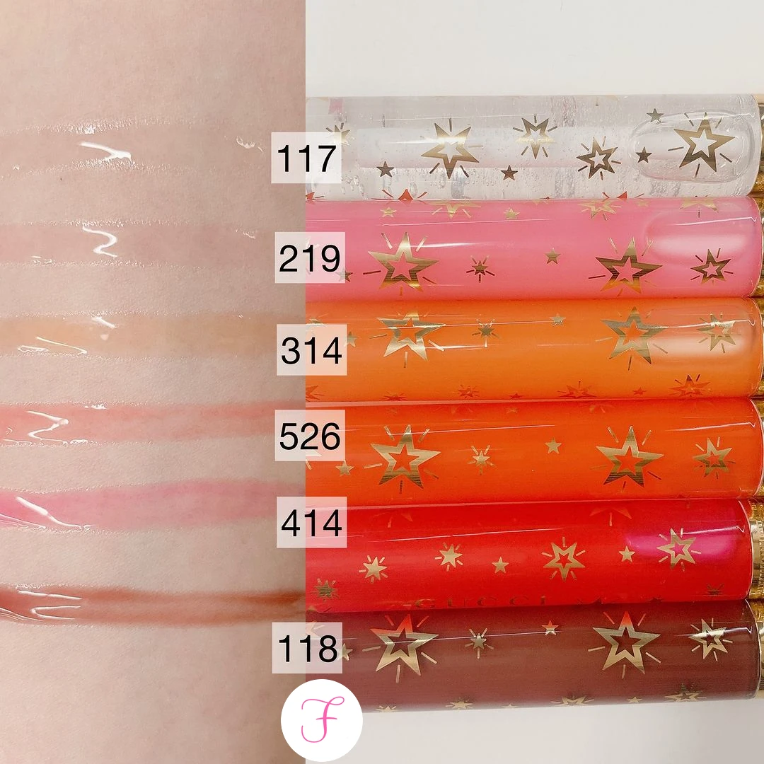 Gucci-Gloss-a-Levres-swatches