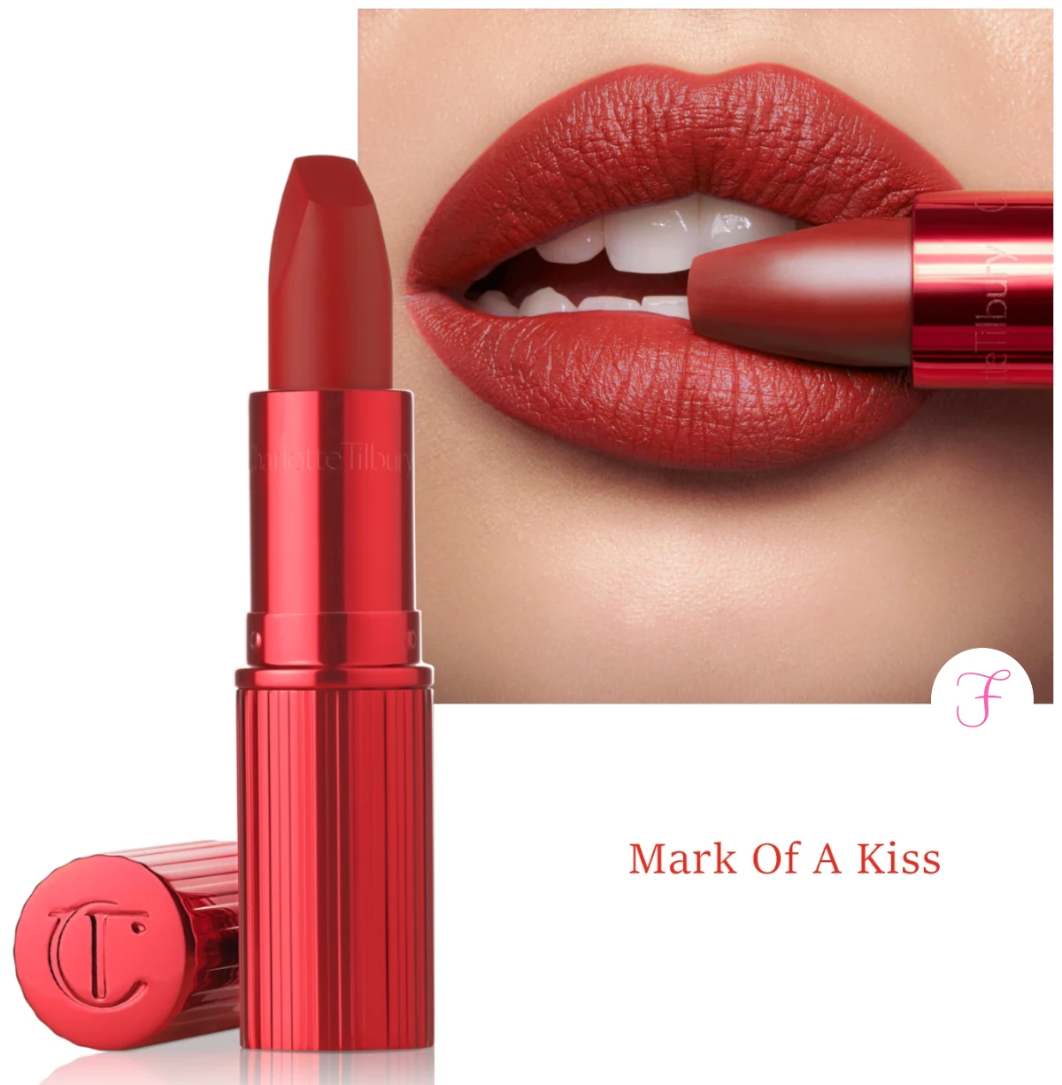 charlotte-tilbury-Hollywood Beauty-Icon Lipstick-matte-revolution-mark-of-a-kiss